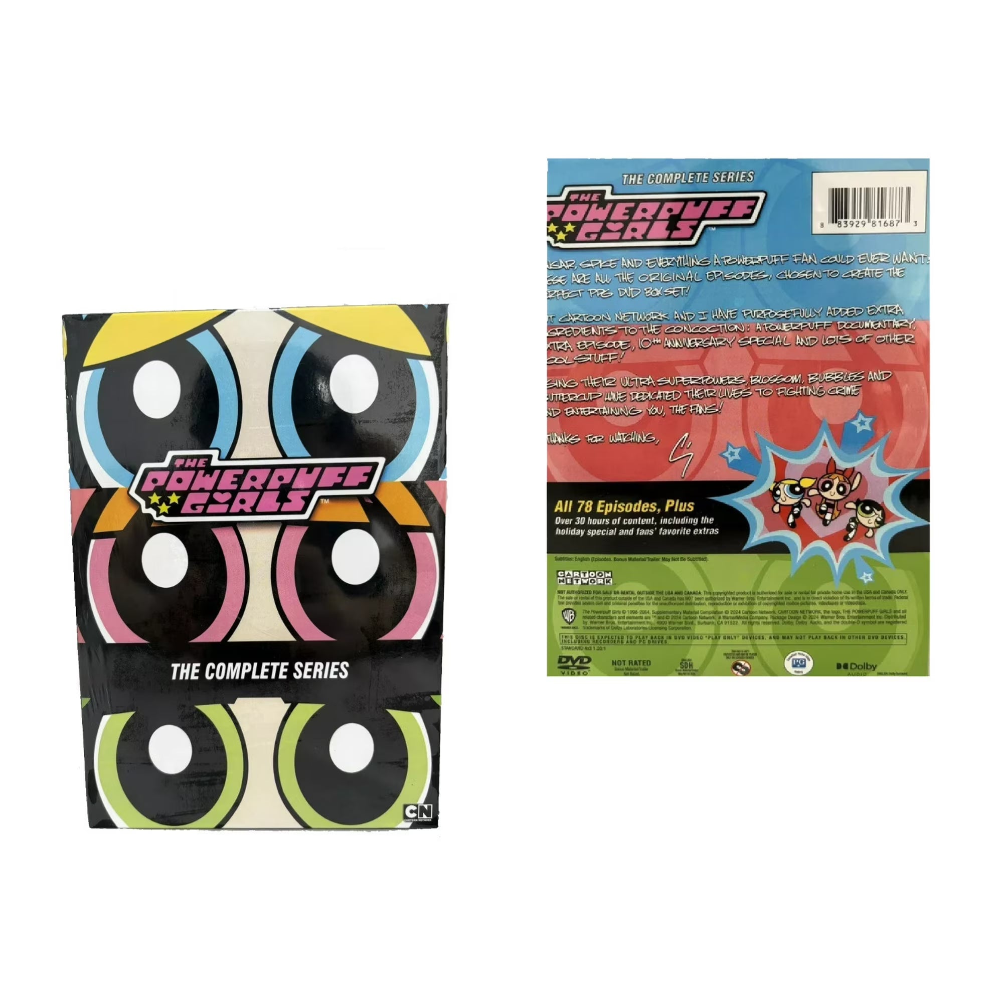 The Powerpuff Girls Complete Series (DVD)