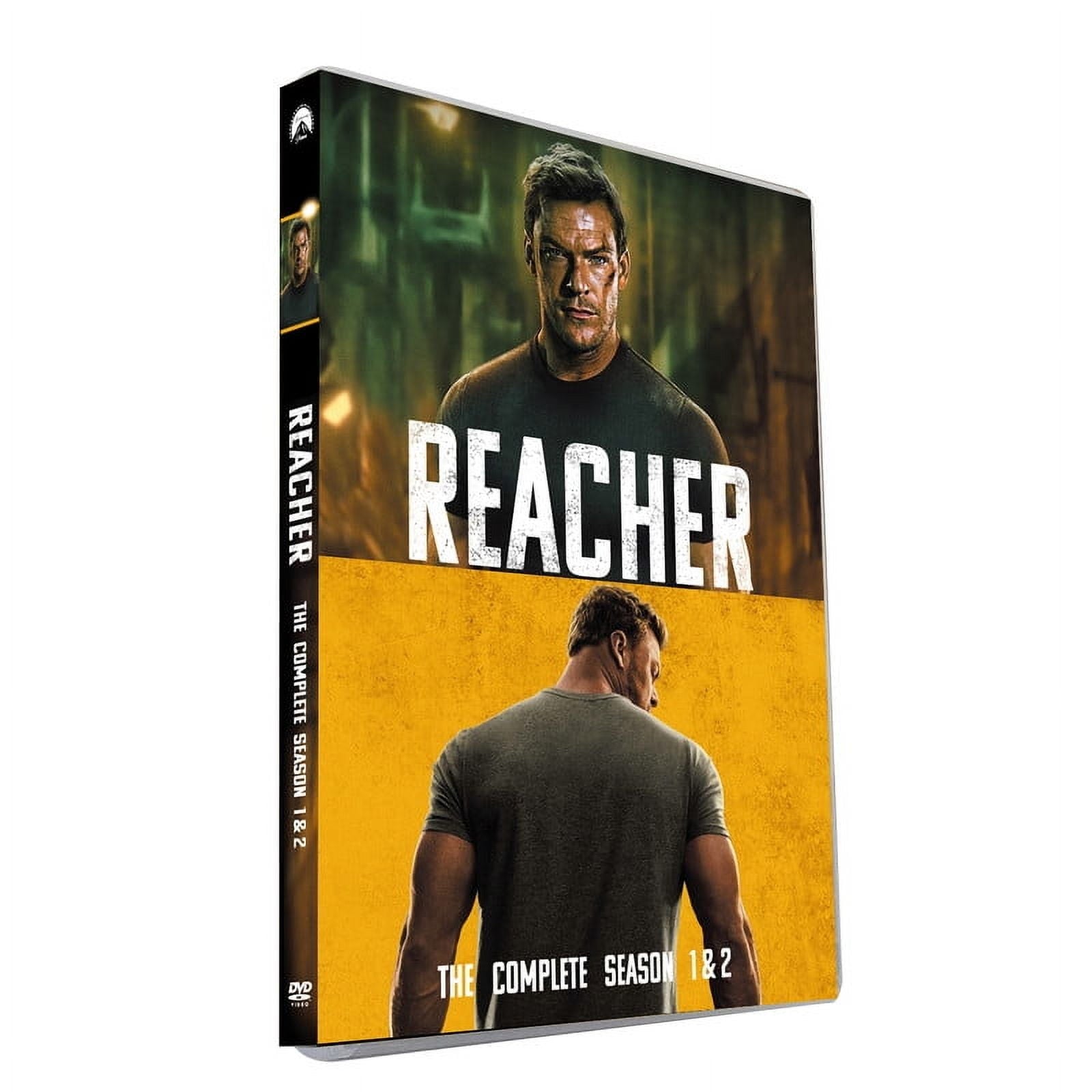 Reacher Seasons 1-2 DVD Set  Complete Collection of the Action-Packed Thriller Series