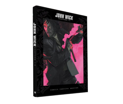 John Wick: Chapters 1-4 (DVD) | Complete Action Movie Collection