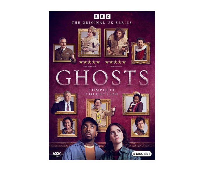 Ghosts: The Complete Series 1-5 DVD Box Set  BBC Comedy, Full Episodes Collection
