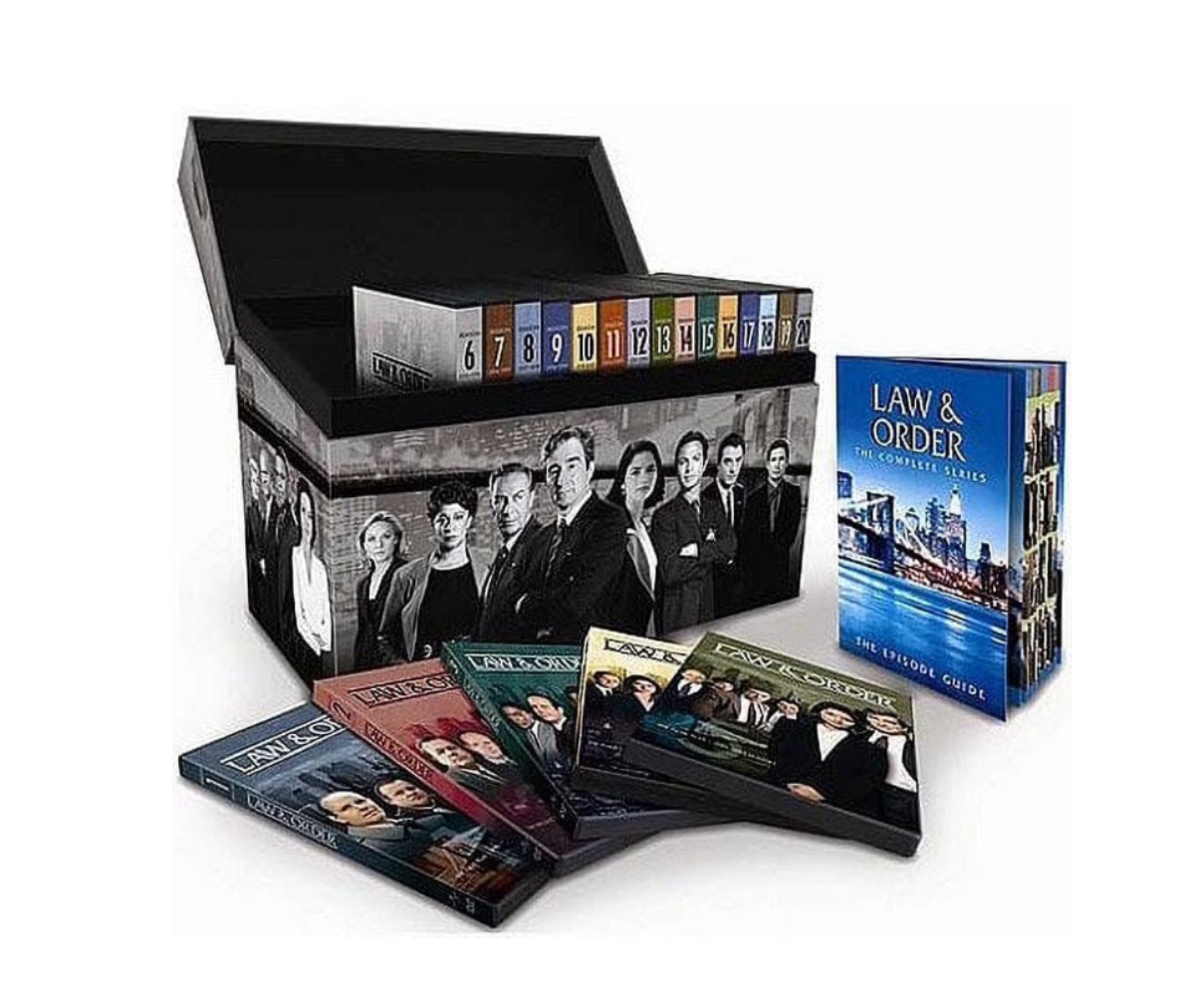 Law and Order Complete Series Seasons 1-20 DVD  Full Crime Drama Collection
