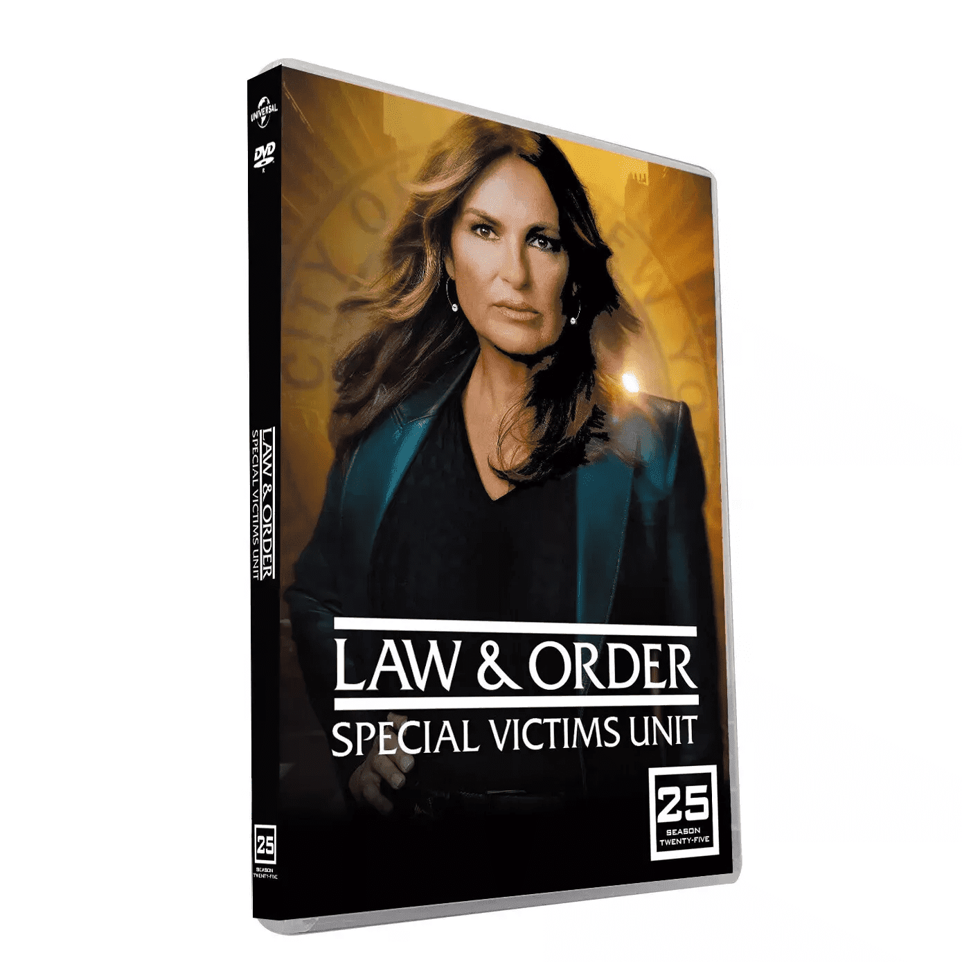 Law & Order SVU Season 25 DVD 3-Disc Set | Complete Crime Drama TV Series