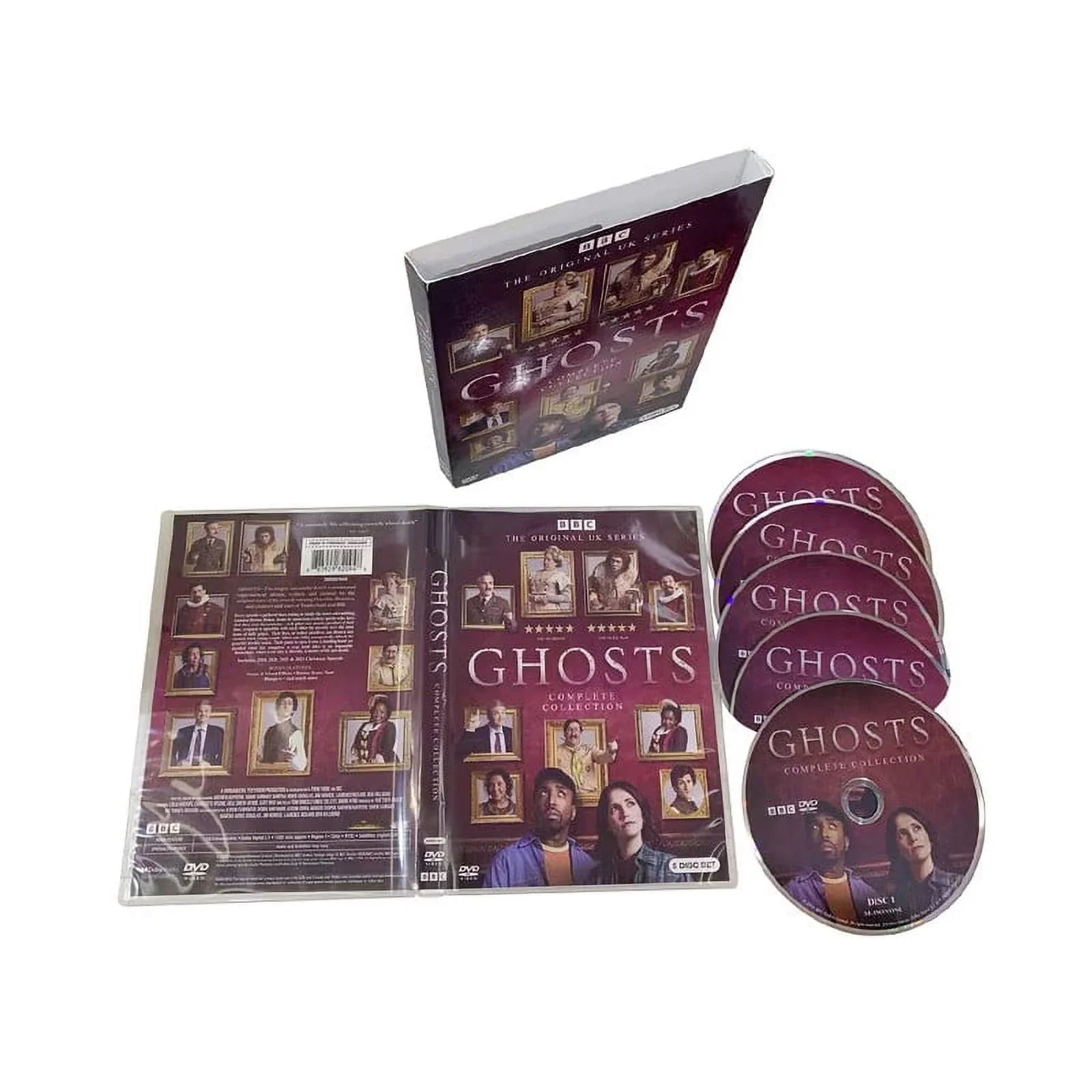 Ghosts: The Complete Series 1-5 DVD Box Set  BBC Comedy, Full Episodes Collection